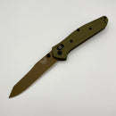Benchmade 940FE-2402 Tan S90V w/ Green G-10 Handles (Consignment)