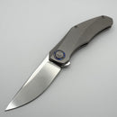Holt Bladeworks Renegade w/ Titanium Pinstripes Burnished Handles & Uddeholm Vanax SuperClean Near Mirror 226