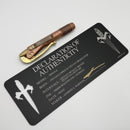 Marfione Custom Siphon Pen II Cryo Ice Copper w/ Cryo Ice Brass Lever & Bronze Ti Hardware