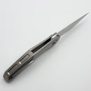 Holt Bladeworks Renegade w/ Titanium Pinstripes Burnished Handles & Uddeholm Vanax SuperClean Near Mirror 226