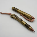 Marfione Custom Siphon Pen II Cryo Ice Brass w/ Cryo Ice Copper Lever & Bronze Ti Hardware