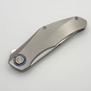 Holt Bladeworks Renegade w/ Titanium Pinstripes Burnished Handles & Uddeholm Vanax SuperClean Near Mirror 226
