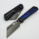 Kunwu Cochise W/ Timascus Inlaid Textured Titanium Handles & DLC Vancron K711TR2TM