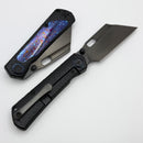 Kunwu Cochise W/ Timascus Inlaid Textured Titanium Handles & DLC Vancron K711TR2TM