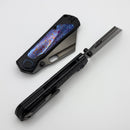 Kunwu Cochise W/ Timascus Inlaid Textured Titanium Handles & DLC Vancron K711TR2TM
