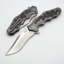 CRKT Ken Onion Motley w/ Carbon Fiber Inlaid Titanium & 3.875" Uddeholm Sleipner