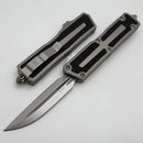 Microtech Scarab 2 Gen 3 Natural Clear Handles w/ D/E-S Stonewash M390MK 1180-10NC