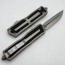 Microtech Scarab 2 Gen 3 Natural Clear Handles w/ D/E-S Stonewash M390MK 1180-10NC