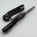 Microtech MSI RAM LOK Mini Black Frag Aluminum Handles w/ Apocalyptic M390MK 210M-10APFR