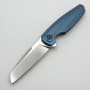 Holt Bladeworks Haptic w/ Titanium Burnished Quill Handles & Bohler M390 Near Mirror 1310