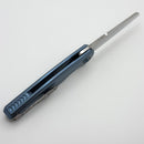 Holt Bladeworks Haptic w/ Titanium Burnished Quill Handles & Bohler M390 Near Mirror 1310