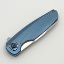 Holt Bladeworks Haptic w/ Titanium Burnished Quill Handles & Bohler M390 Near Mirror 1310