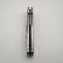 Frank B Italian Stiletto 8" Black and Natural Aluminum Set (Consignment)