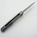 Holt Bladeworks Morpheus w/ Burnished Brain Coral Titanium Handles & Uddeholm Vanax SuperClean Near Mirror