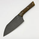 Microtech Santoku 4.2" Ultem Handle w/ DLC M390MK Signature Series 3300-1DLCULS
