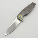 Holt Bladeworks Morpheus w/ Burnished Turtle Titanium Handles & Uddeholm Vanax SuperClean Near Mirror