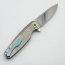 Holt Bladeworks Morpheus w/ Burnished Turtle Titanium Handles & Uddeholm Vanax SuperClean Near Mirror