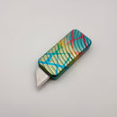 Rivery Manufacturing Zero Retro Rainbow Original Pattern Aluminum w/ Changeable Razor Blade