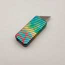 Rivery Manufacturing Zero Retro Rainbow Original Pattern Aluminum w/ Changeable Razor Blade