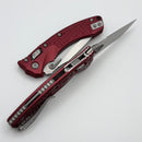 Microtech Amphibian Mini RAM LOK Merlot Frag Aluminum & Stonewash M390MK 137MRL-10FRMR