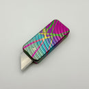 Rivery Manufacturing Zero Retro Rainbow Original Pattern Aluminum w/ Changeable Razor Blade