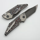 Hypercut Dharma Titanium Handles w/ Fat Carbon Inlays & S45VN