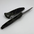 Microtech Socom Elite Tanto M/A Woodlands Green Apocalyptic Standard 161-10APWL