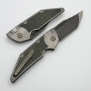 Hypercut Dharma Titanium Handles w/ Fat Carbon Inlays & S45VN