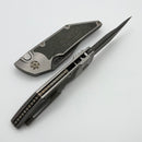 Hypercut Dharma Titanium Handles w/ Fat Carbon Inlays & S45VN