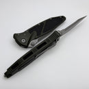 Microtech Socom Elite Manual S/E Apocalyptic & Woodlands Green Handle 160-10APWL