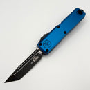 Factory Blem Microtech UTX-85 Gen IV w/ Blue Handle & Black T/E M390MK 12334-1BL