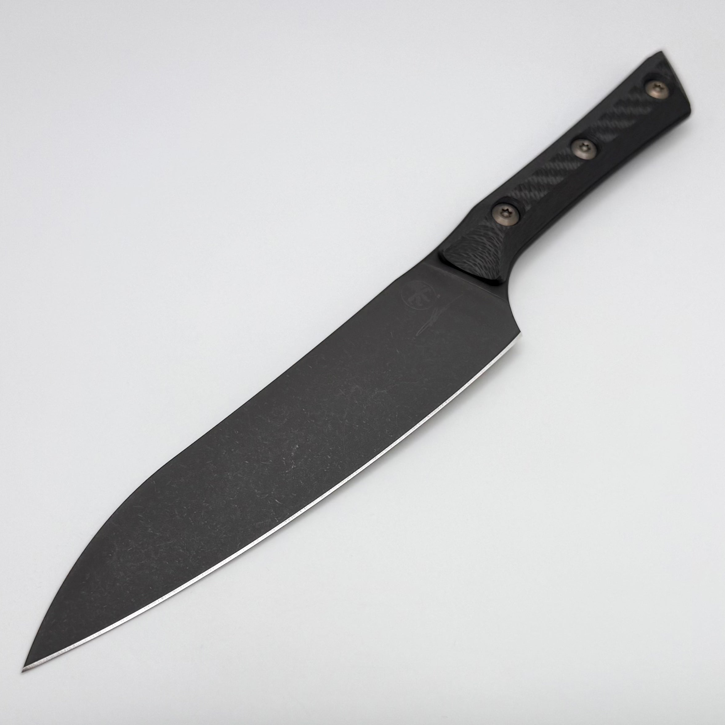 Microtech Utility Knife Carbon Fiber Handle w/ DLC Signature Series M3