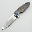 Holt Bladeworks Morpheus w/ Burnished Turtle Titanium Handles & Uddeholm Vanax SuperClean Near Mirror