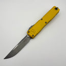 Factory Blem Microtech Ultratech Gen IV S/E Apocalyptic Standard w/ Yellow Handle 11214-10APYW