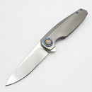 Holt Bladeworks Morpheus w/ Burnished Flux Titanium Handles & Uddeholm Vanax SuperClean Near Mirror