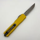 Factory Blem Microtech Ultratech Gen IV S/E Apocalyptic Standard w/ Yellow Handle 11214-10APYW