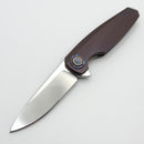 Holt Bladeworks Morpheus w/ Burnished Flux Titanium Handles & Uddeholm Vanax SuperClean Near Mirror