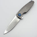 Holt Bladeworks Morpheus w/ Burnished Brain Coral Titanium Handles & Uddeholm Vanax SuperClean Near Mirror