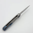 Holt Bladeworks Morpheus w/ Burnished Brain Coral Titanium Handles & Uddeholm Vanax SuperClean Near Mirror