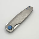 Holt Bladeworks Morpheus w/ Burnished Brain Coral Titanium Handles & Uddeholm Vanax SuperClean Near Mirror