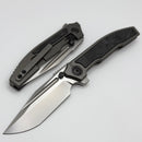 Custom Knife Factory Snafu 4.0 Medium w/ Carbon Fiber Inlays
