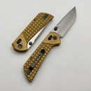 North Mountain Blade Chop Crossbar lock Copper Grid Handles and SLD-Magic Tanto 2532-CU