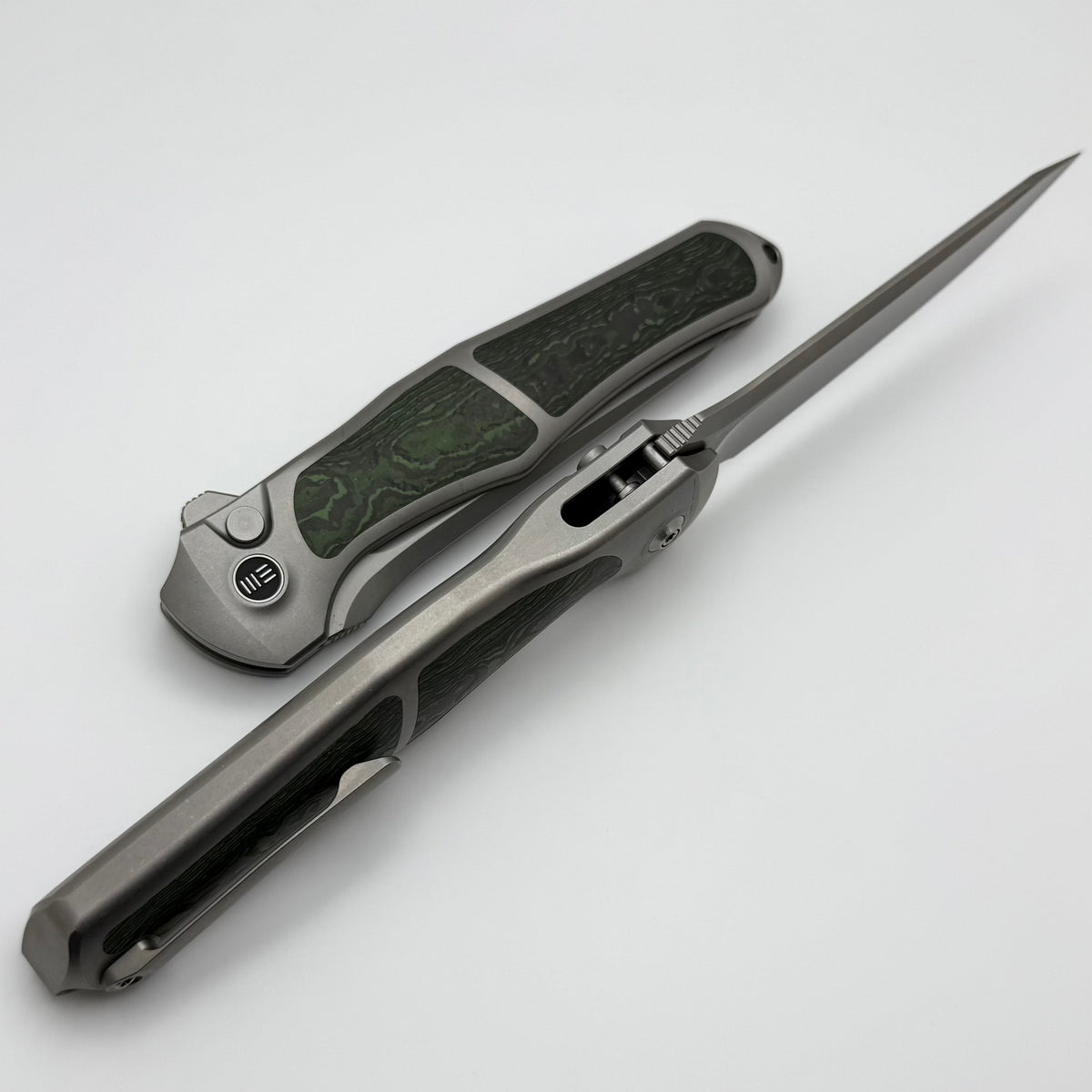 We Knife 702XI 11th Special Edition - Titanium Integral Handle w/ Jung