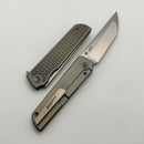 North Mountain Blade Kick Stop Chop w/ Titanium Grid Handles & M390 Tanto 2411-KT