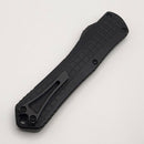 Heretic Knives Manticore X Black Frag Handle & Two Tone Black D/E Full Serrated MagnaCut H032F-10C-T (Consignment)