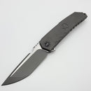We Knife Capstan Gray Titanium and Stonewash M390 WE24047-2