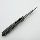 We Knife Capstan Gray Titanium and Stonewash M390 WE24047-2