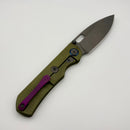 Kunwu & Metal Complex Excalibur Textured Stonewash Titanium Handles w/ Stonewash Vanax (In-House Modified)