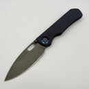 Kunwu & Metal Complex Excalibur Textured Stonewash Titanium Handles w/ Stonewash Vanax (In-House Modified)