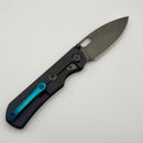 Kunwu & Metal Complex Excalibur Textured Stonewash Titanium Handles w/ Stonewash Vanax (In-House Modified)